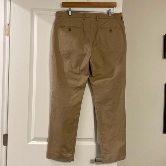 J Crew Men’s Bowery Dress Pant in Stretch Chino W34 L30 - Picture 2 of 4